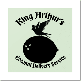 King Arthur's Coconut Delivery Service Posters and Art